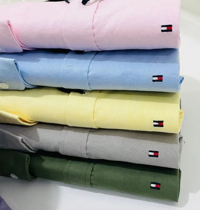 Camisa Tommy Hilfiger Masculina Slim 30%OFF Importada - Foto 5