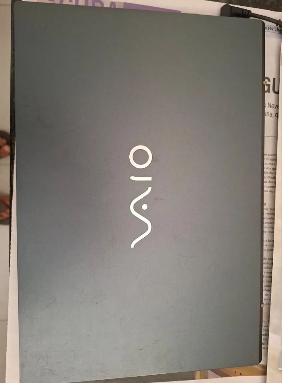 Notebook VAIO i5 10ª Geração | 8GB RAM | SSD NVMe 240GB + HD 500GB