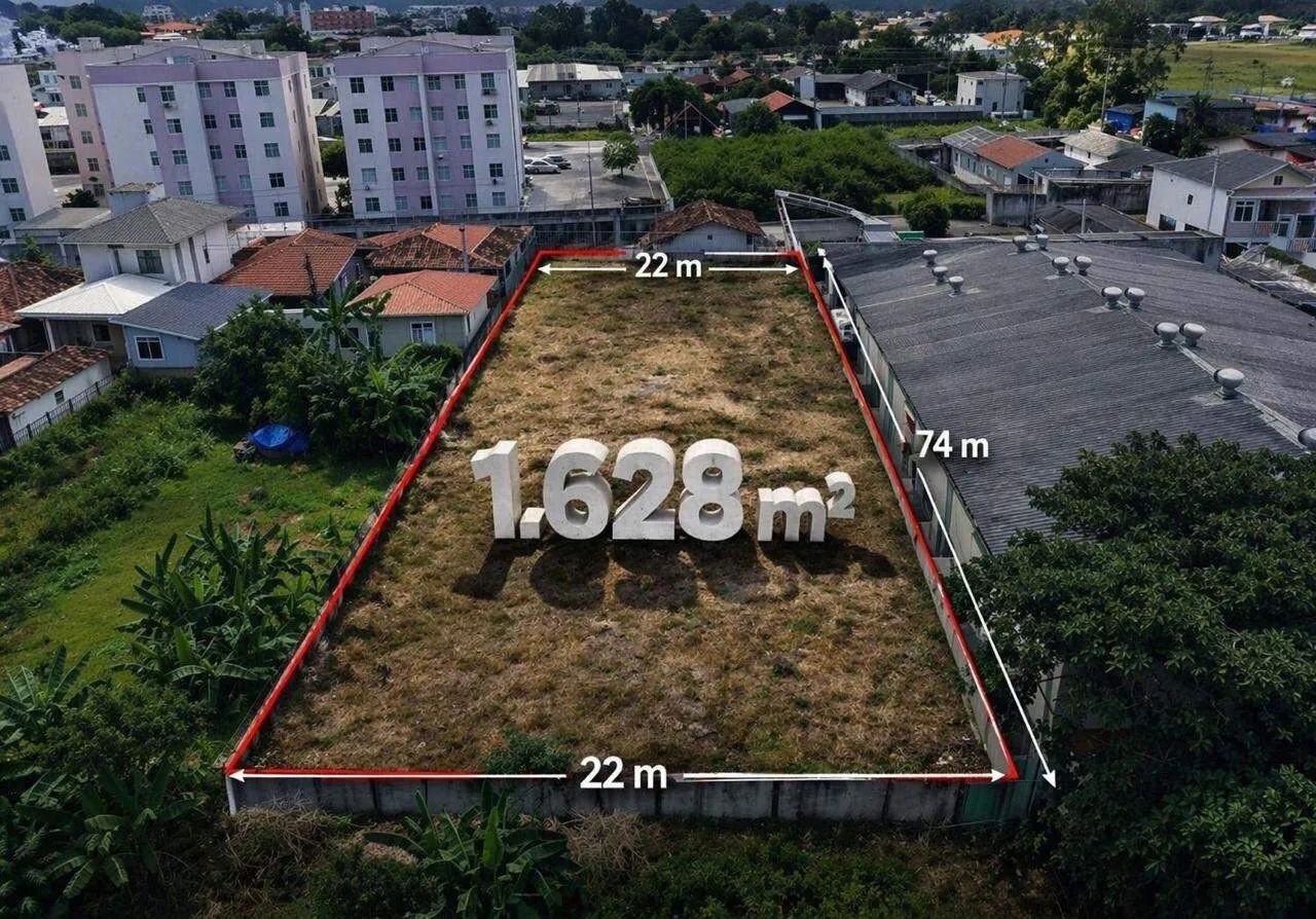 Terreno Estratégico no Aririú com 1.628 m² ao Lado do Open Park e Acesso ao Contorno Viári
