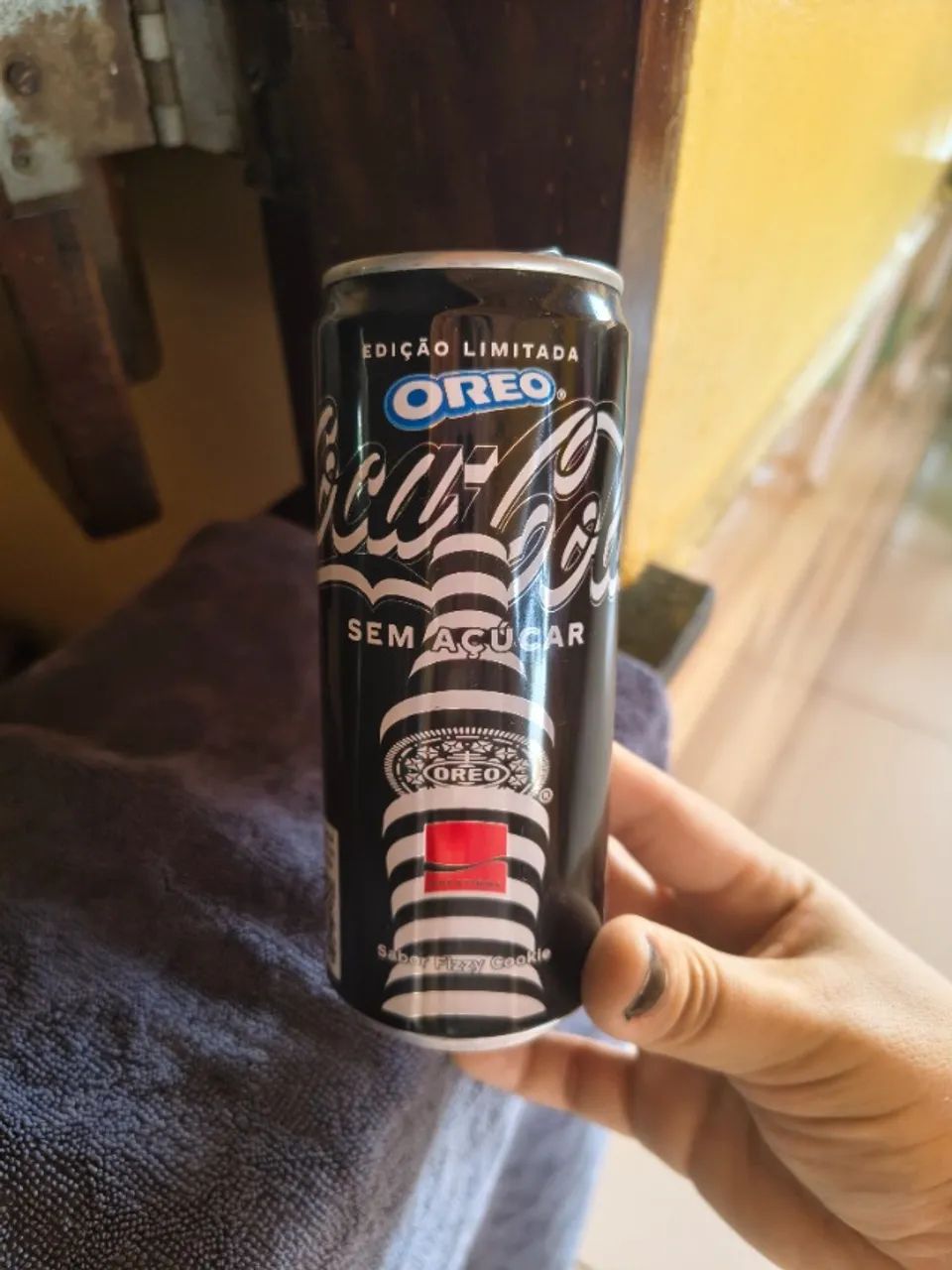 Latinha Colecionável Coca-Cola Oreo