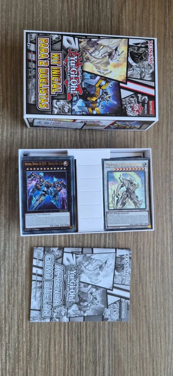 kit inicial para duelista yugioh