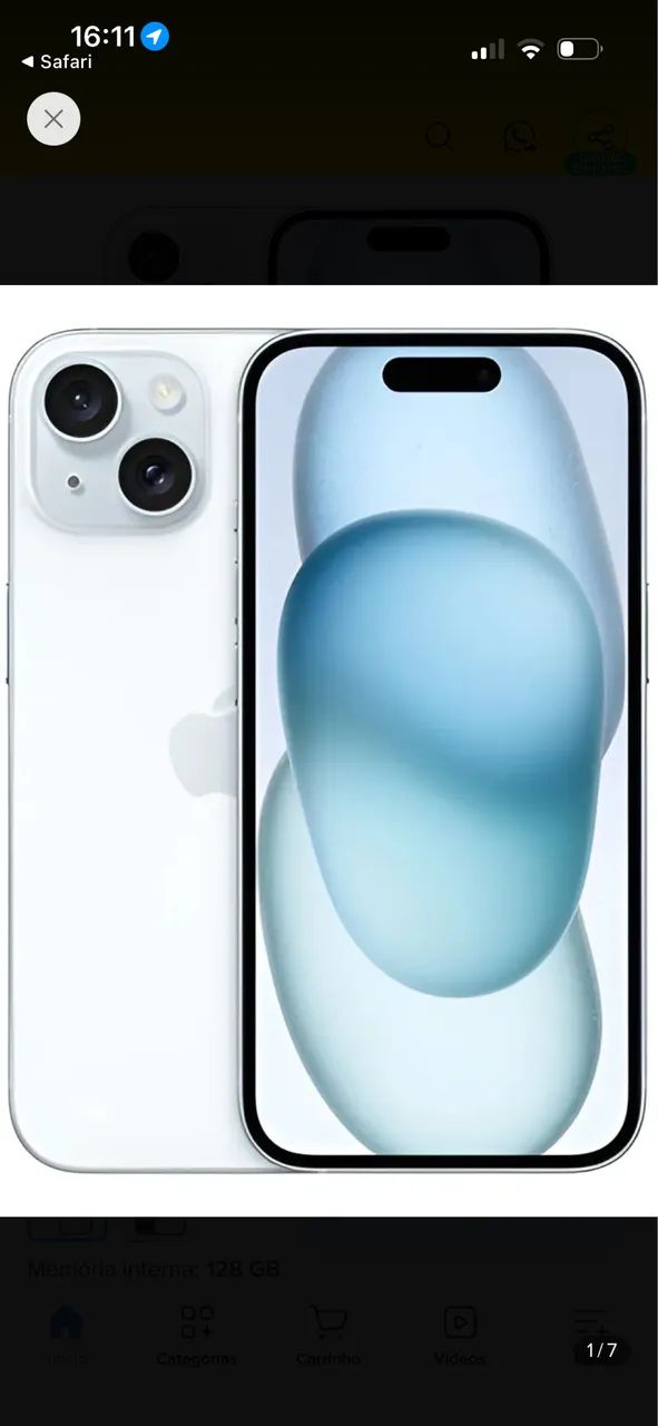 iPhone 15 - 128gb - Celulares e Smartphones - Vila do Tinguá