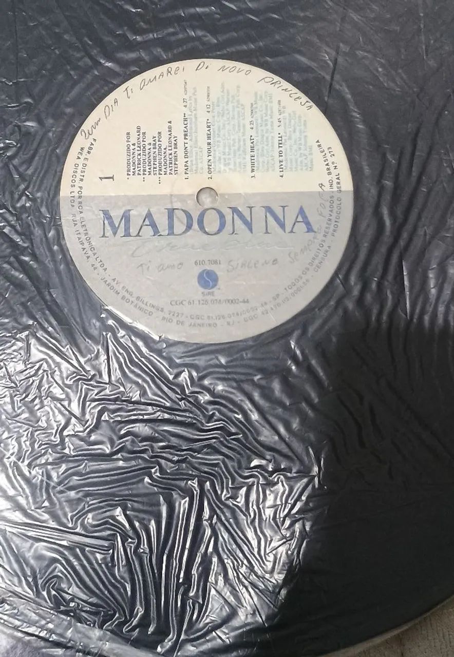 LP Madonna - True Blue Original (1986) - Foto 4