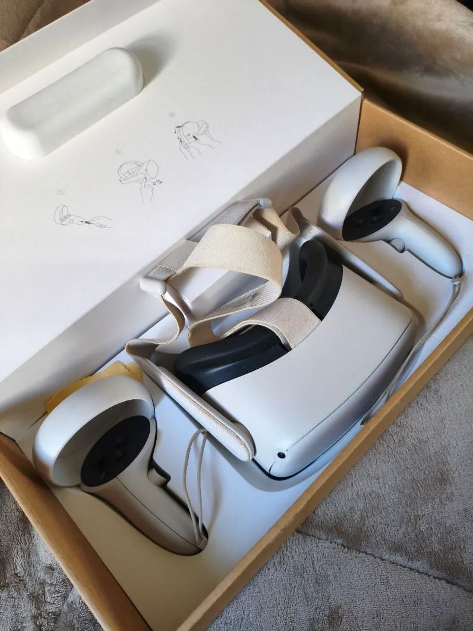 Oculus quest 2 - óculos de realidade virtual - VR - Foto 2