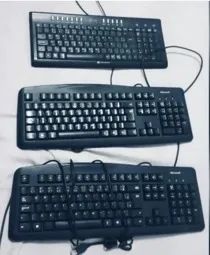 Teclado USB testados e com garantia