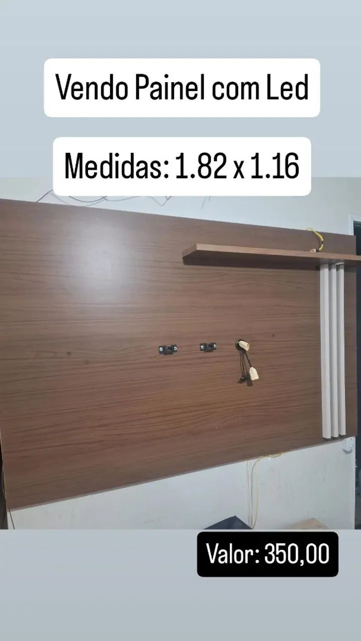 Painel suspenso  com led