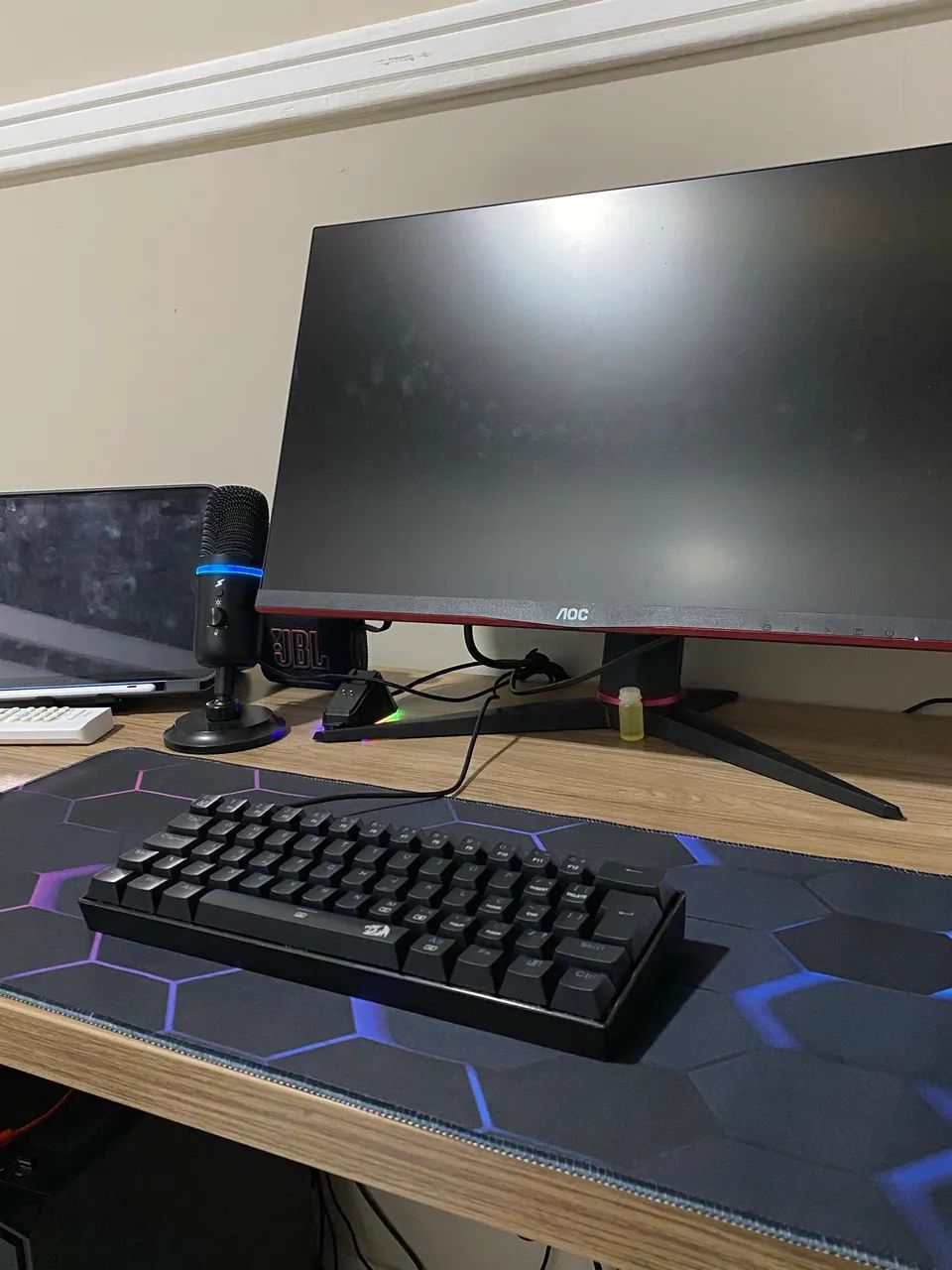 Microfone gamer RGB Superframe  - Foto 2