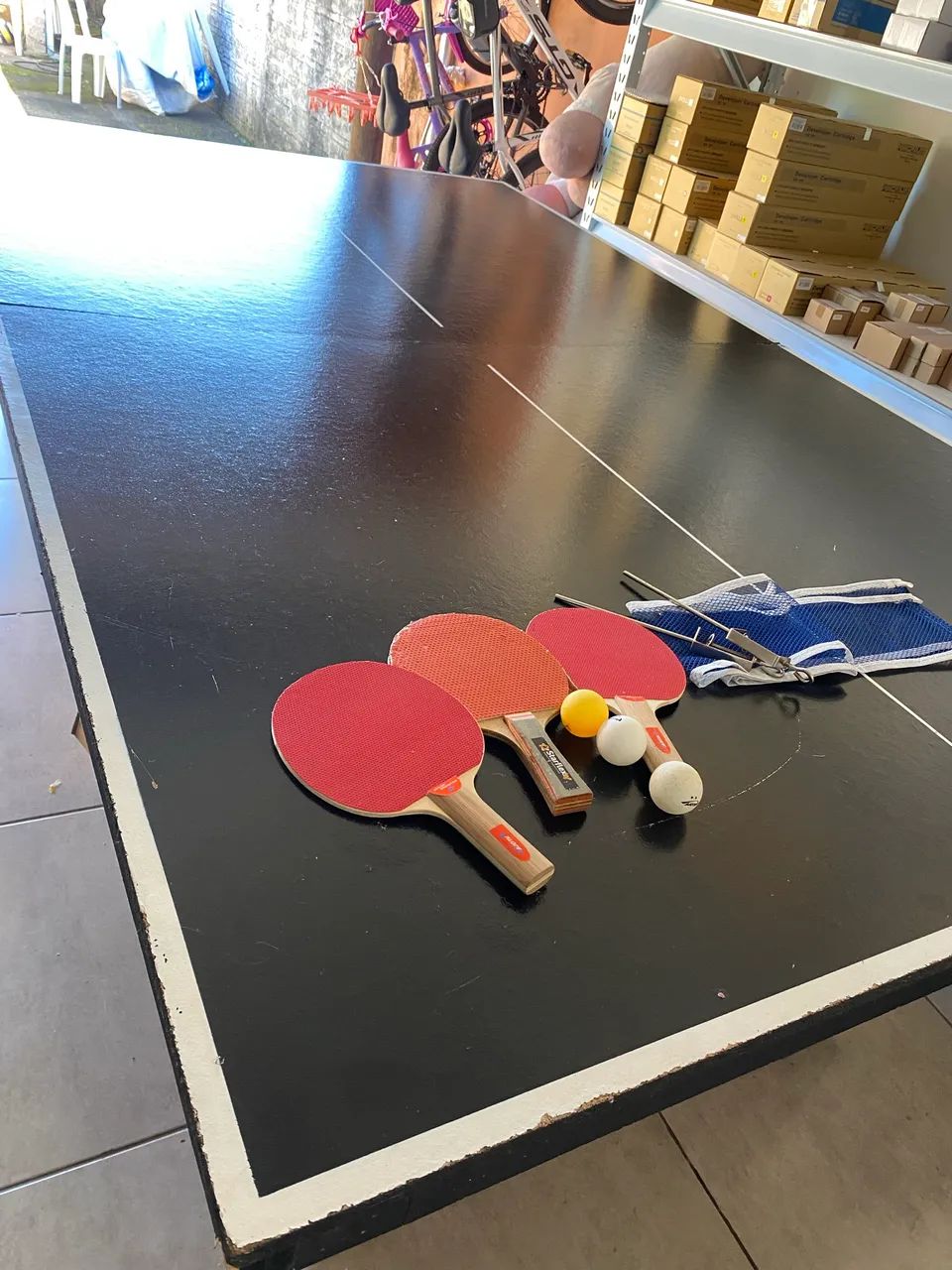     Mesa de Sinuca e Ping Pong - Completa com Acessórios - Foto 2