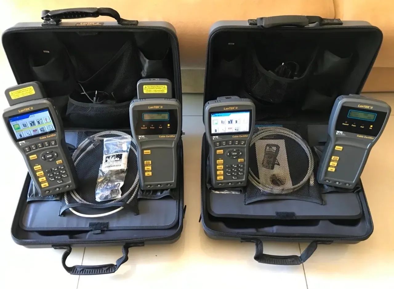Ideal Lantek II 350 e 500 - Certificadores de rede - Foto 2