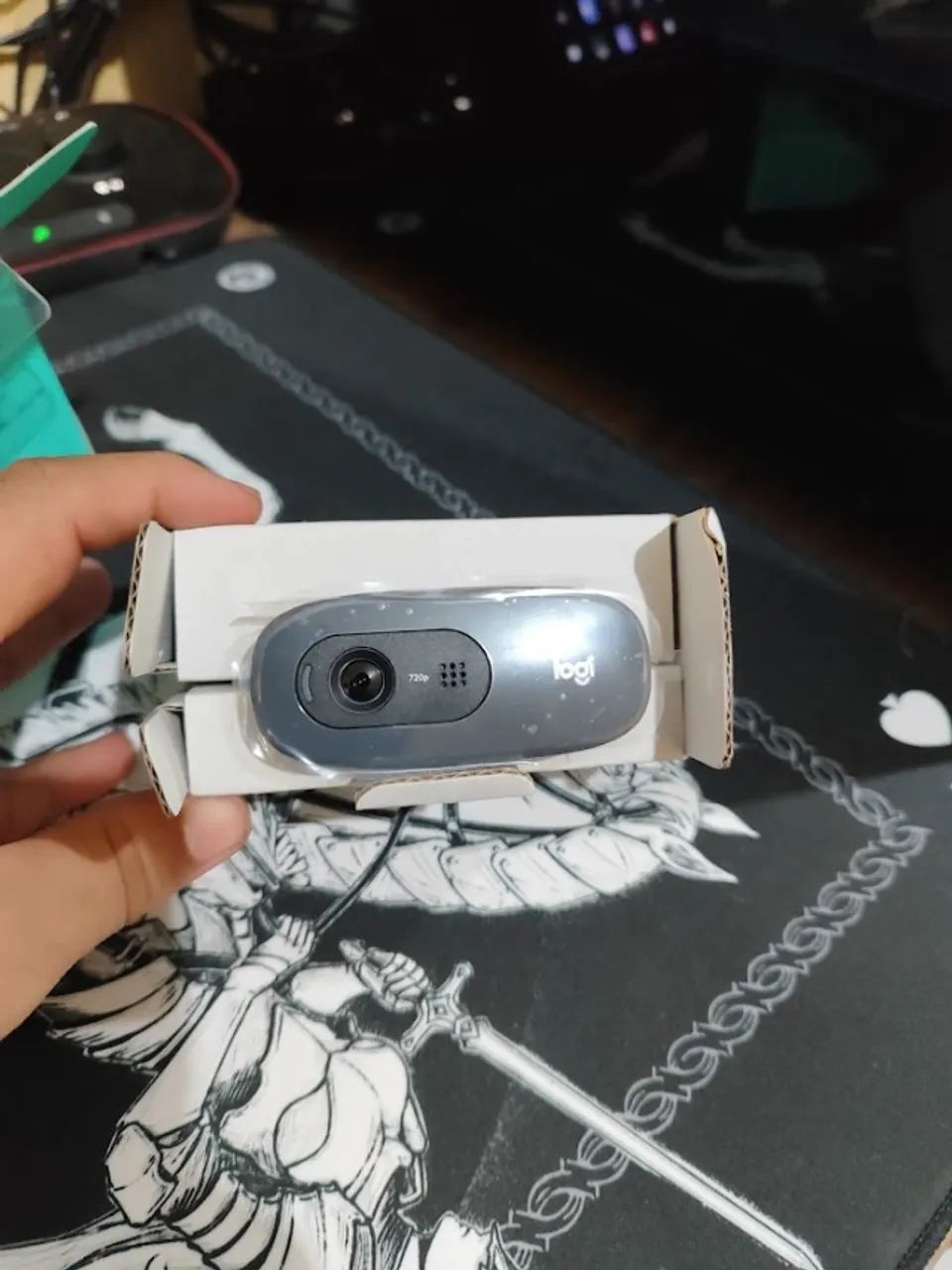 Webcam Logitech C270 HD 720p - Estado de Nova (Aberta só para teste) - Foto 2