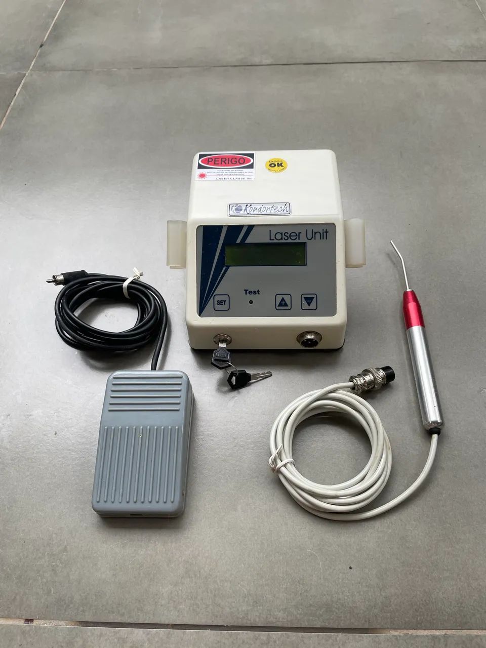 LASER TERAPEUTICO KONDORTECH BIO WAVE LLLT - COMPLETO - Foto 3