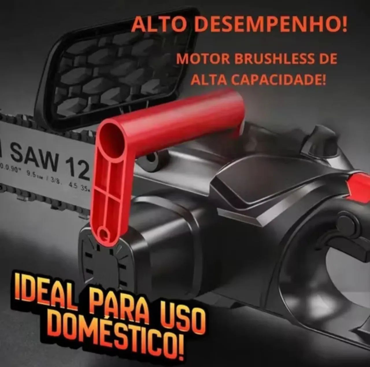 Motosserra 12 polegadas a bateria ( PROMOÇÃO) - Foto 2