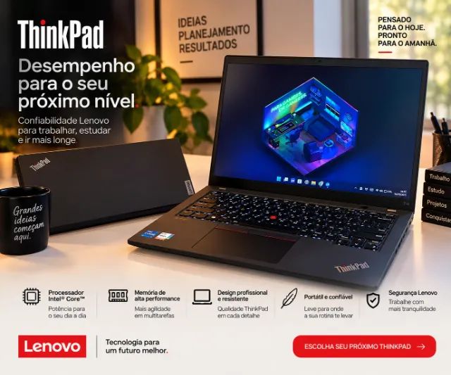 Lenovo ThinkPad T14 Gen 3 - Intel Core i7 12ª Gen - RAM 16Gb - SSD