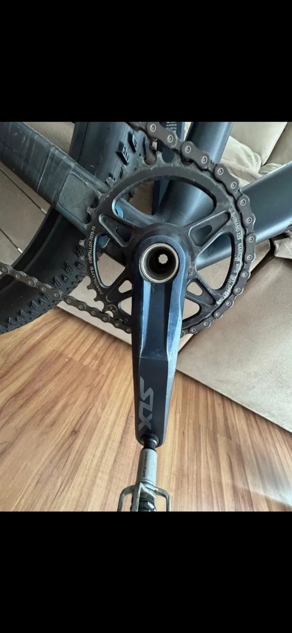 Caloi Elite Carbon Sport 2025 - Mountain bike carbono leve com transmissão Shimano SLX - Foto 3