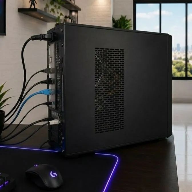 PC Slim Xeon 6 Cores 8GB RAM SSD 240GB (Ideal p/ Escritório/comércio/Estudos) - Foto 3