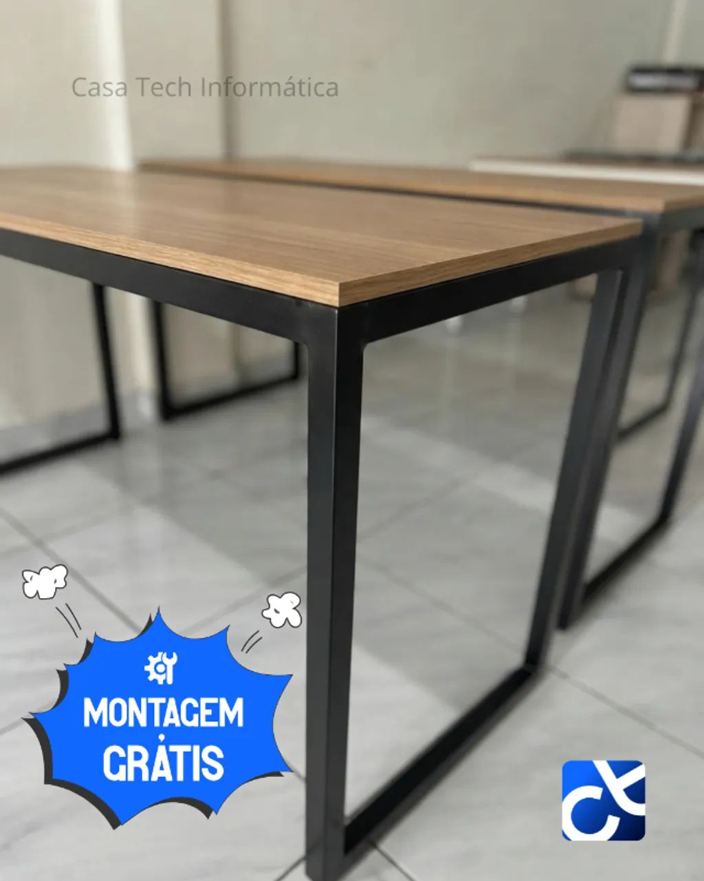 Mesa Para Escritório Em Belém e Ananindeua Entrega Grátis - Foto 3