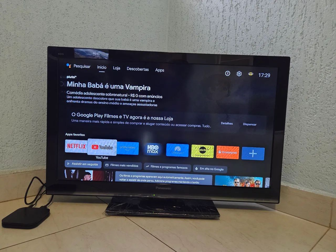 Panasonic viera 32" + Mi box 4k - Foto 4