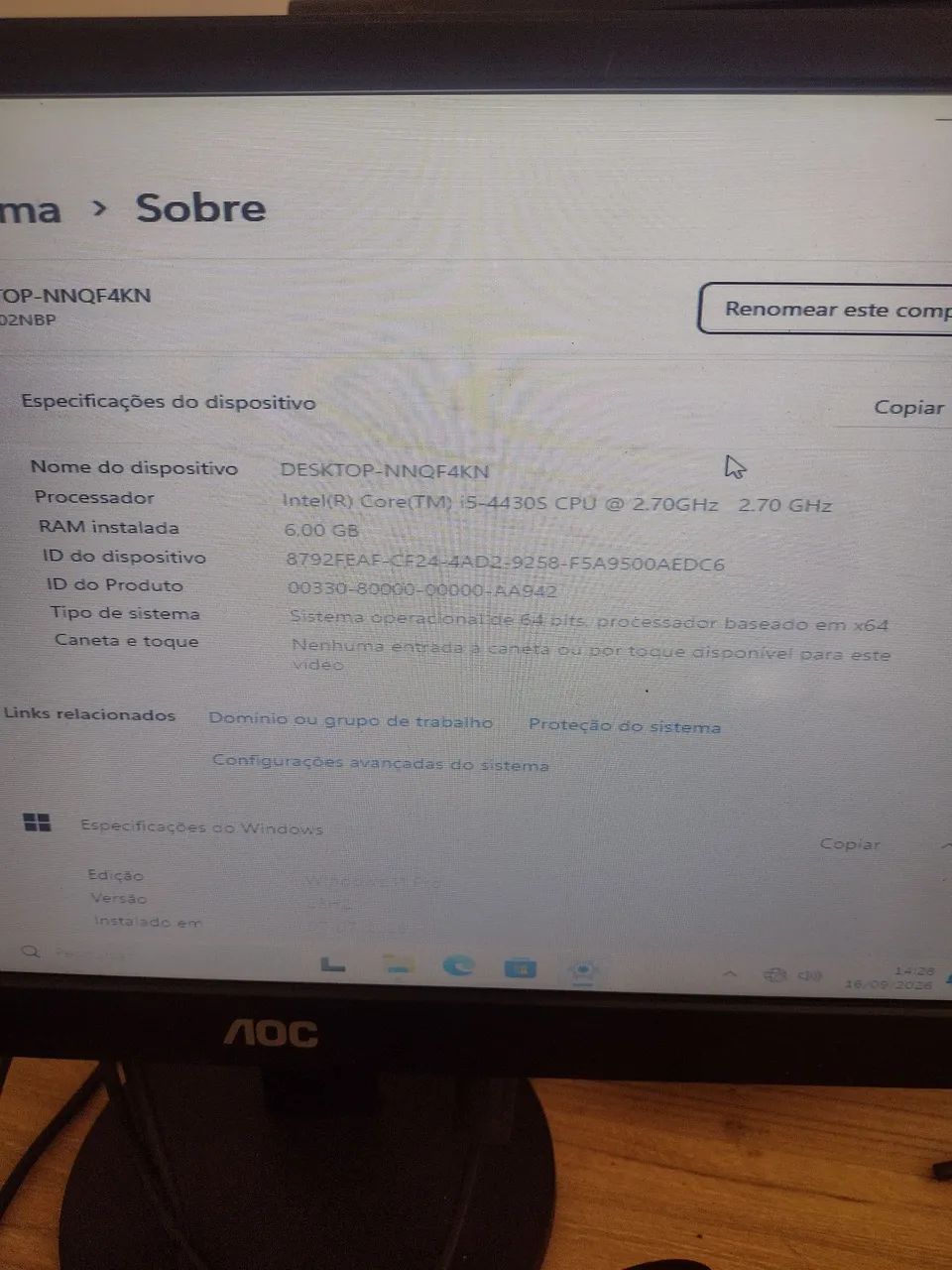 CPU LENOVO THINKCENTER E73  - Foto 3