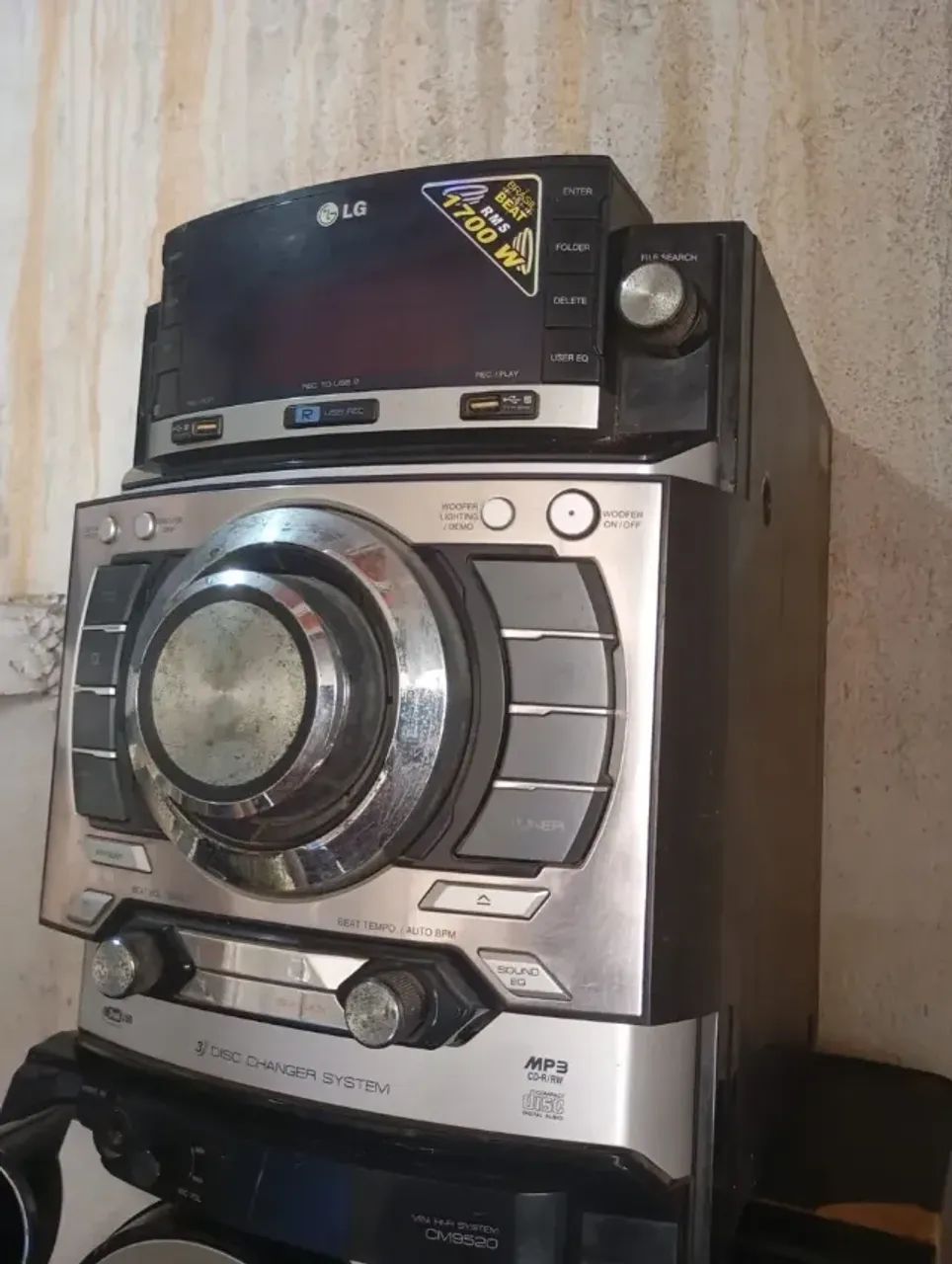 lg cm9520 com defeito