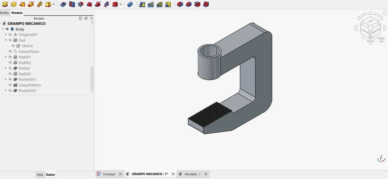 Projetos mecânicos 3D CAD | Desenho Técnico | Modelagem