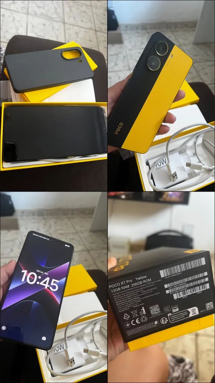 POCO X7 Pro 256GB e 12Gb RAM - Celulares e Smartphones - Tapanã