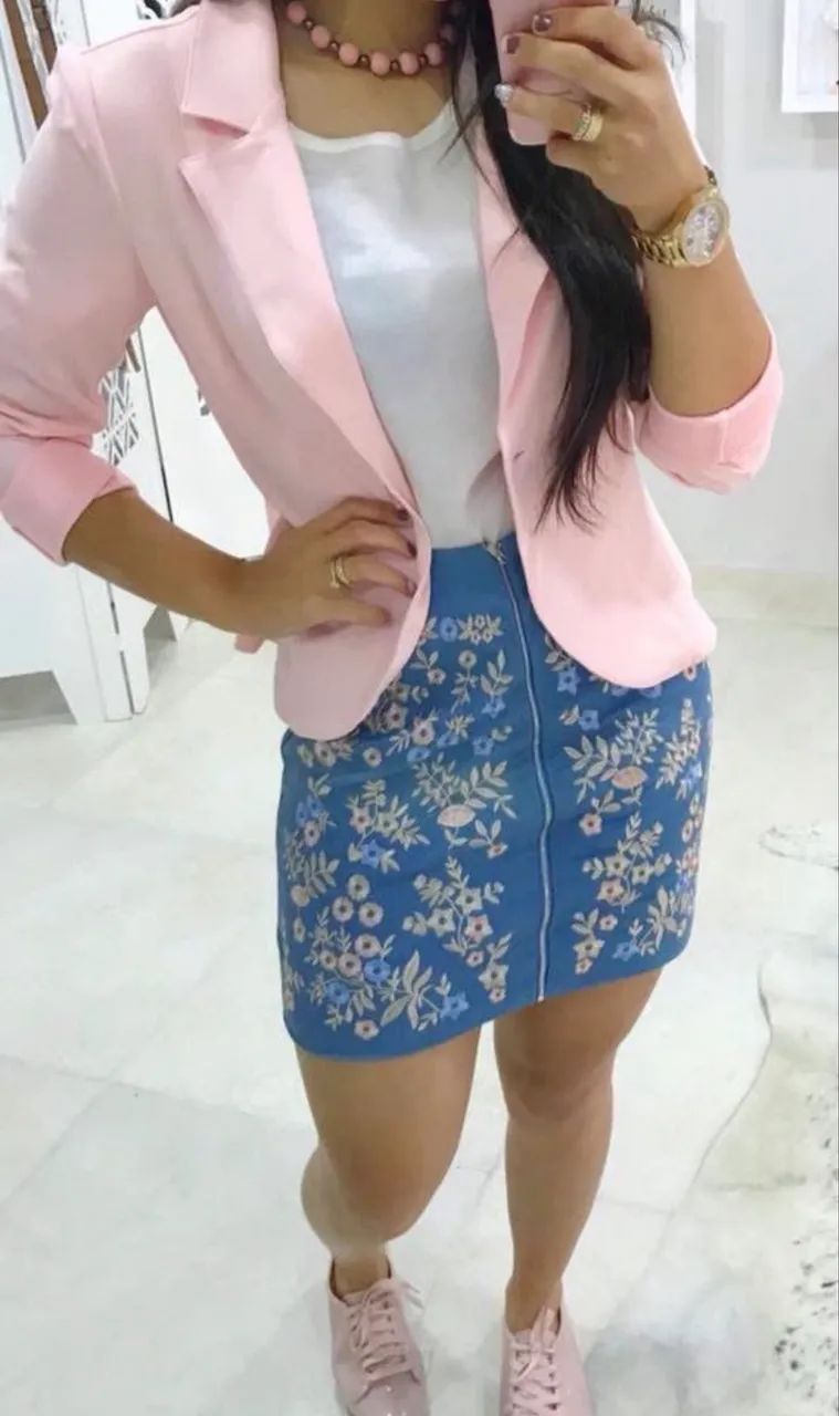 Saia tecido bordado TAM G veste m 