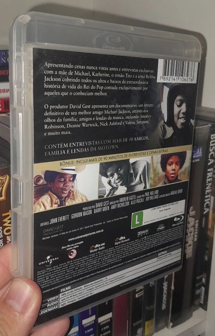 Blu-ray Michael Jackson: A Vida de Um Ícone  - Foto 2