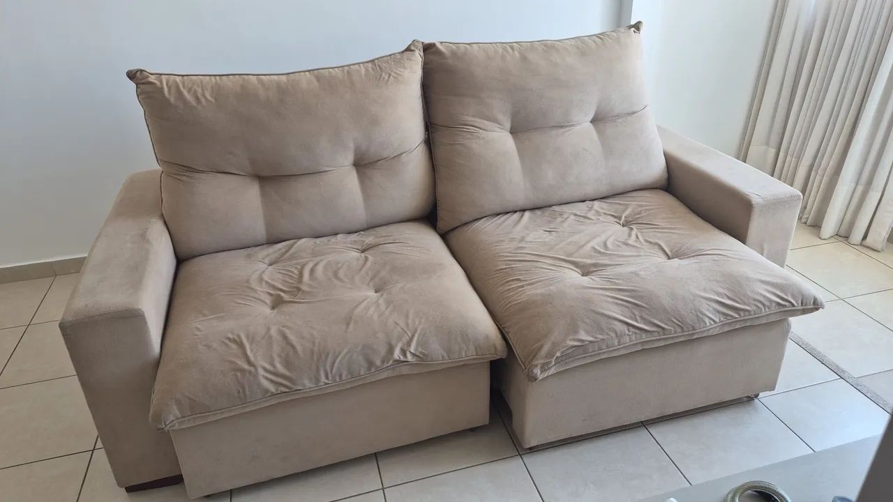Sofa-cama 2.40 m (recomendo para empresas que fazem reforma)