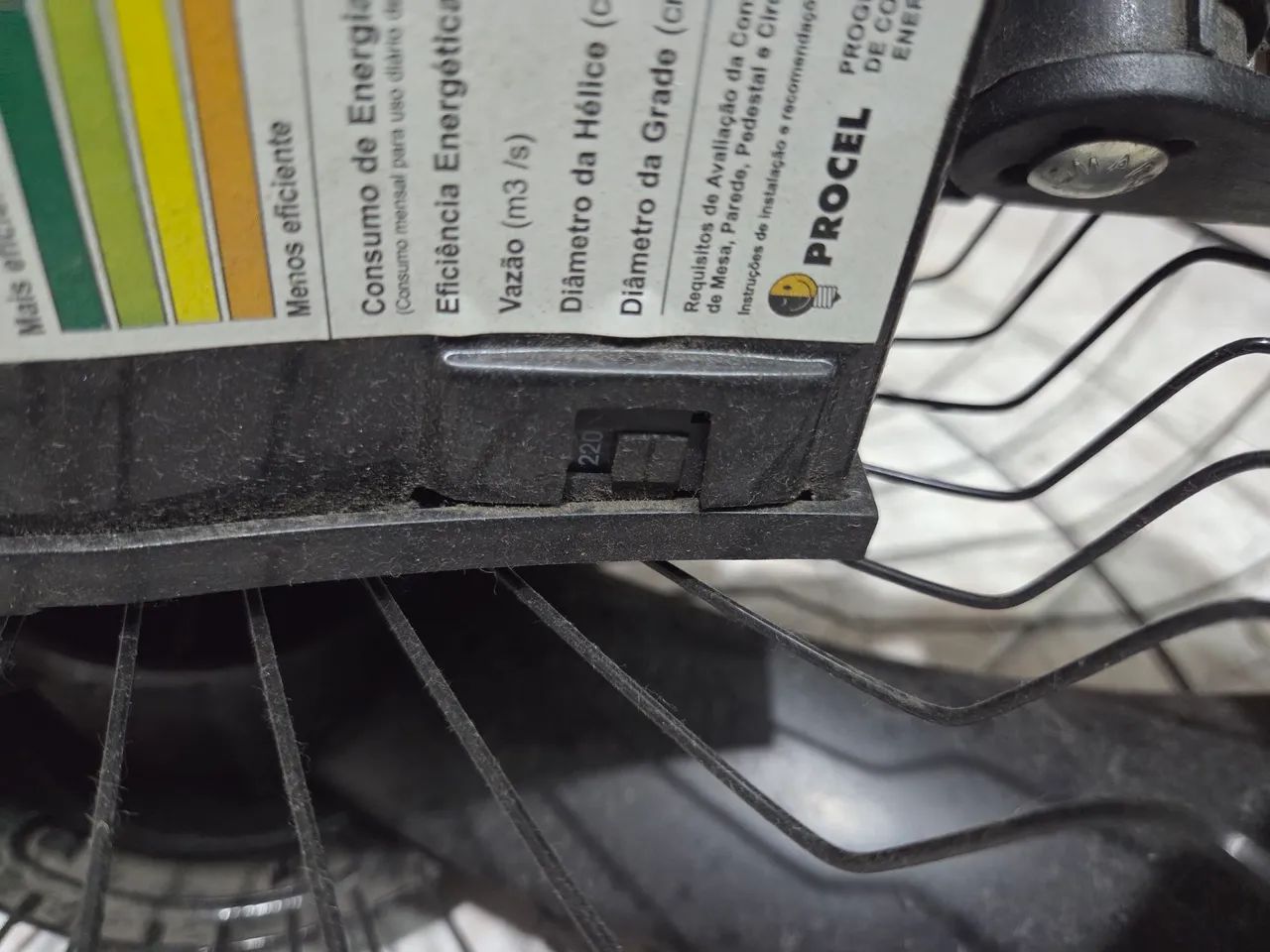 Ventiladores de parede ventisol 60cm - Foto 5