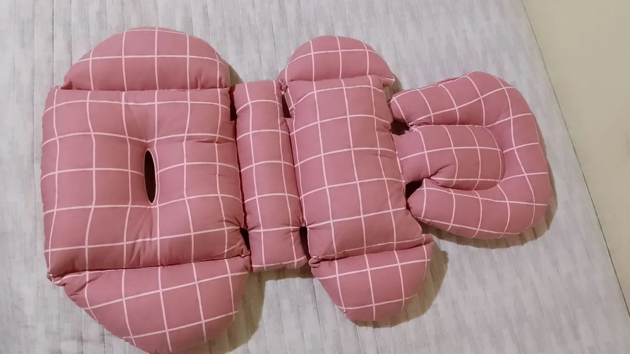 Kit de colchonete para carrinho e  bebê conforto  - Foto 2