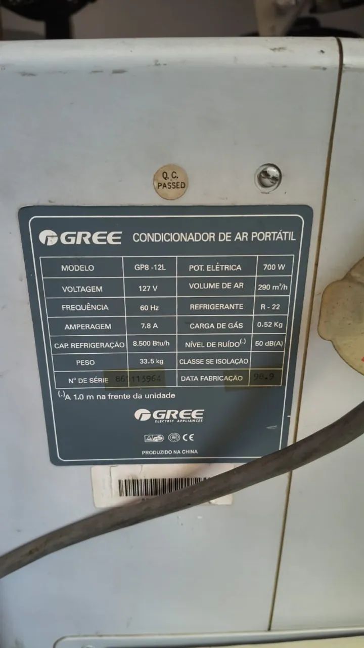 ar condicionado Portatil - Foto 2