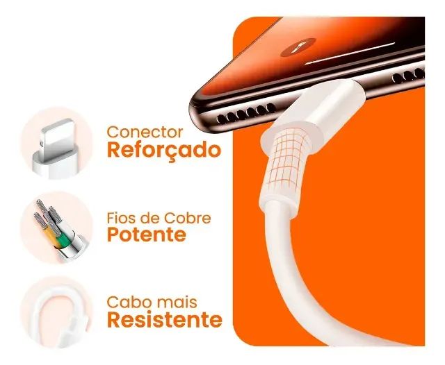 Carregador para iPhone - Foto 5