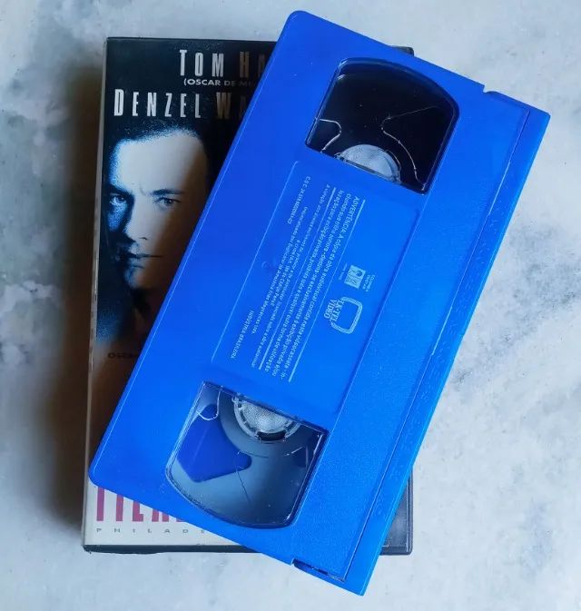 filme em vhs - filadélfia - tom hanks, denzel washington - Foto 3