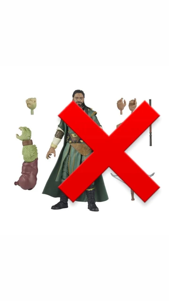 Marvel Legends peças baf ( Rinthan braço e Ch?oo perna ) - Foto 2