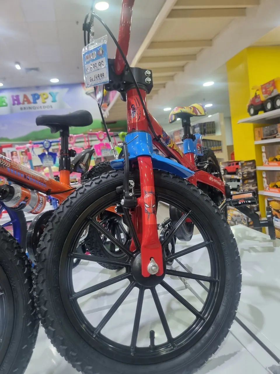 Bicicleta homem aranha  - Foto 5