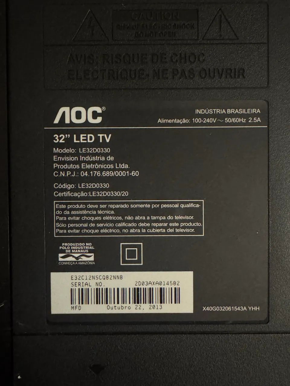 TV AOC LED 32?  - Foto 2