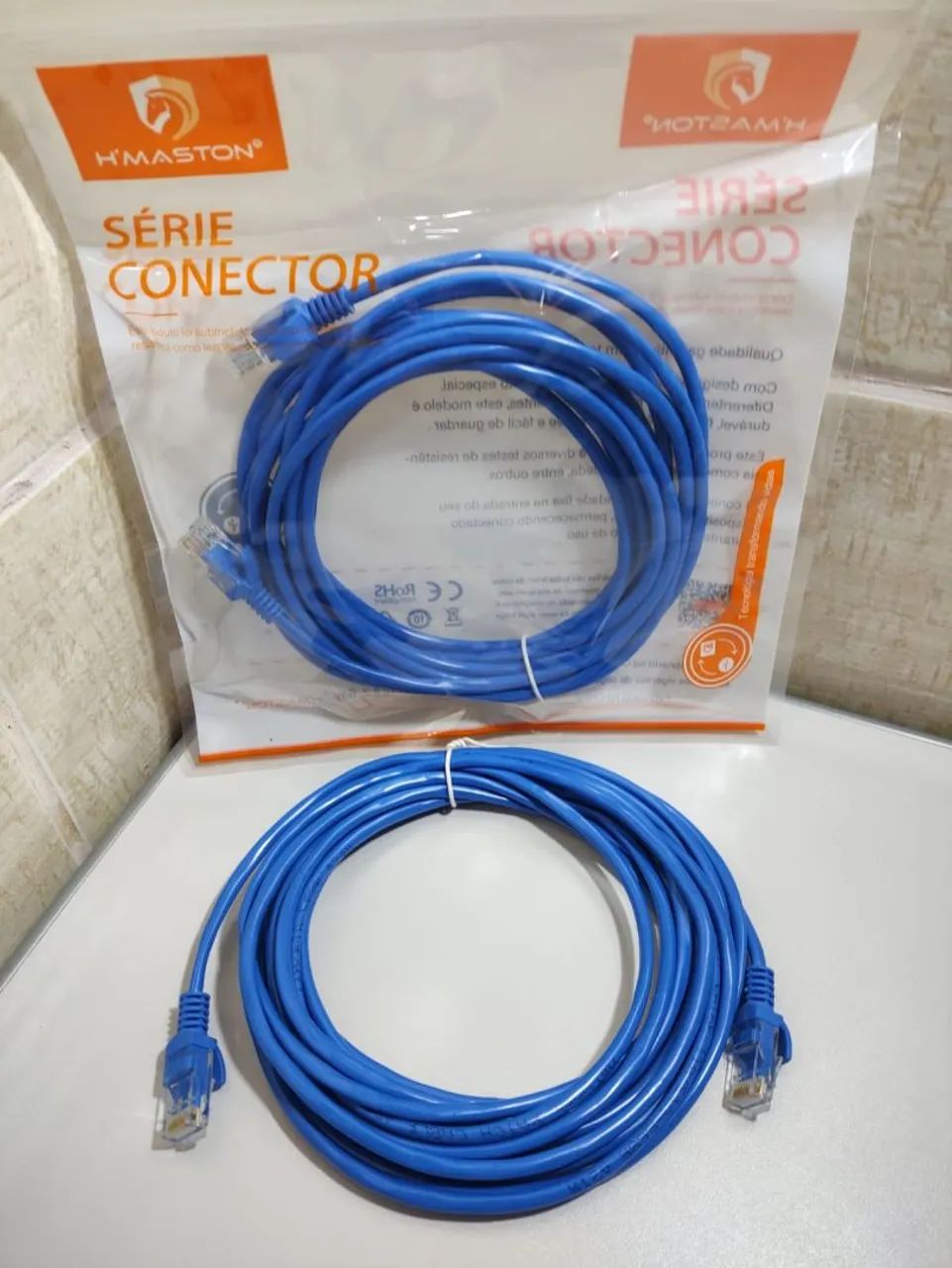Vendo cabo de rede RJ45 para internet, modelo SMCR-5 - Foto 4