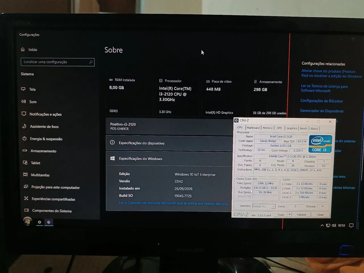 Computador i3 + 8GB Ram + 320GB HD Completo - Foto 3