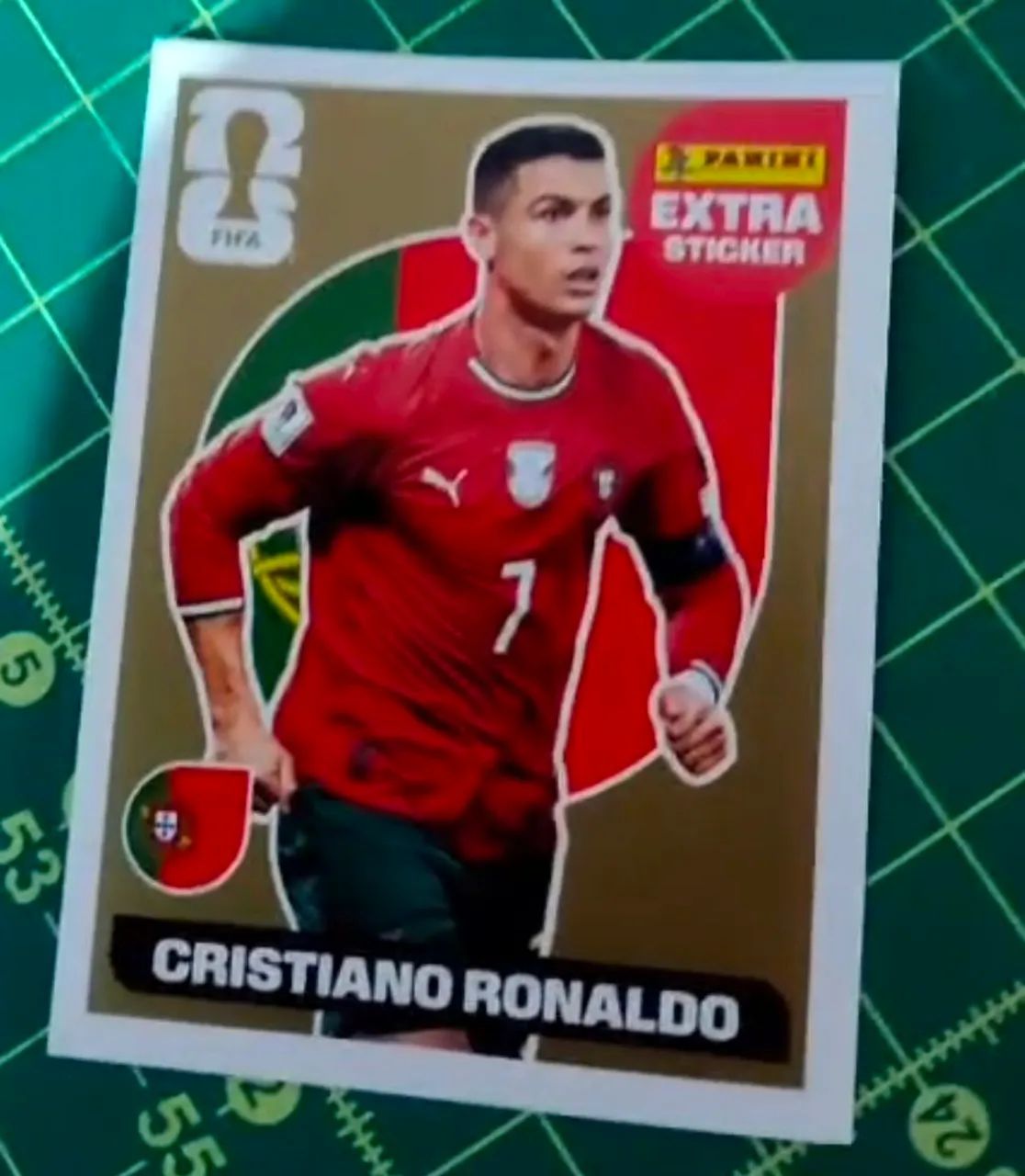 Legend Cristiano Ronaldo Ouro Original Panini - Foto 5