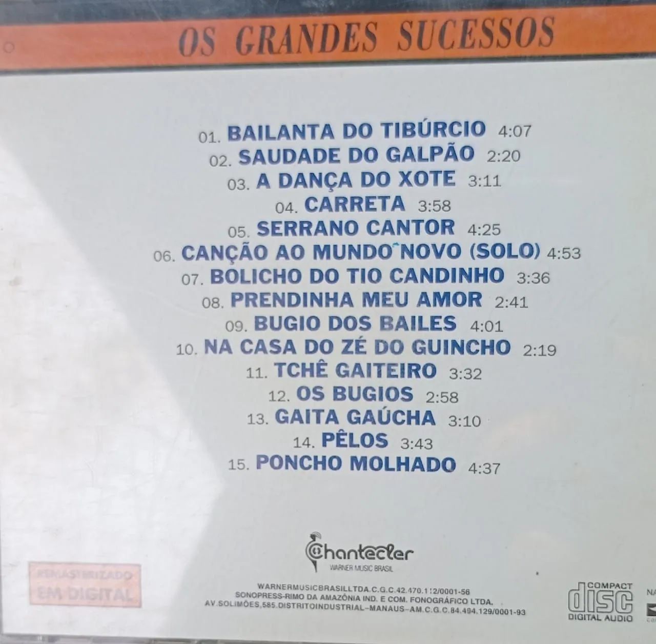 CD - Os Serramos  - Foto 2
