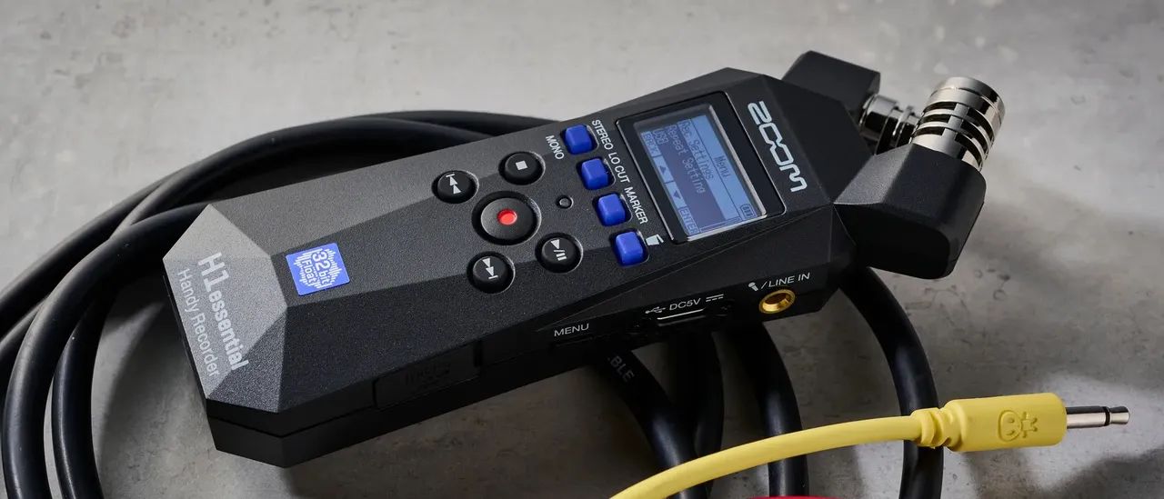 Gravador de Áudio Zoom H1essential 32-bit Float  - Foto 4