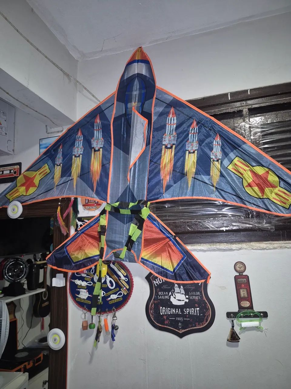 Pipa em forma de avião 