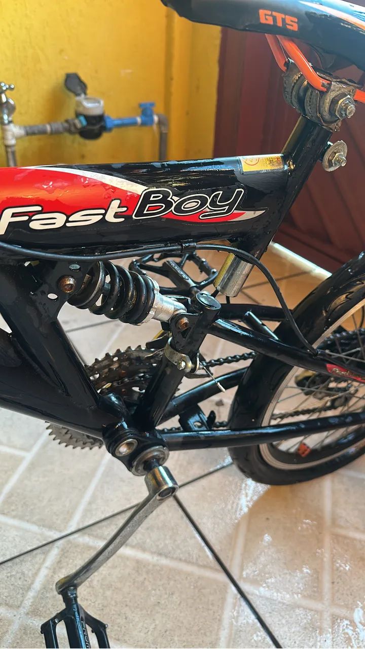 Bicicleta aro 20 quadro com amortecedor  - Foto 2