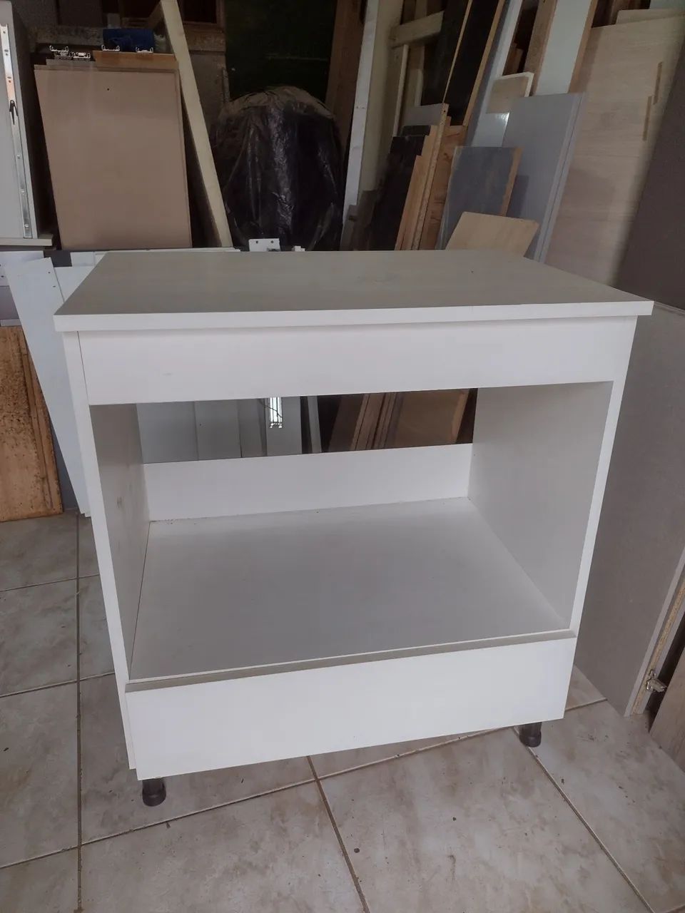 BALCÃO DE COOKTOP MDF(ENTREGO)
