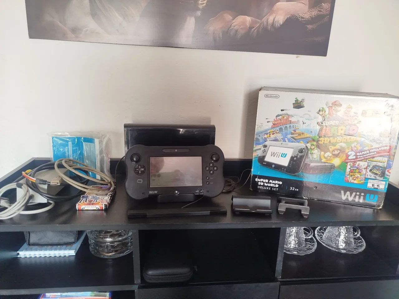 Wii u deluxe 64 gb completo - Foto 3