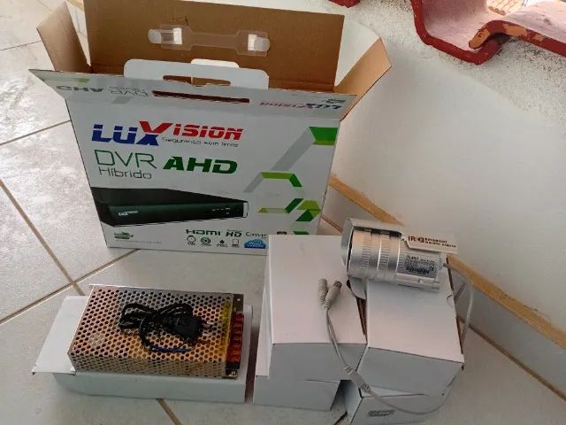 CFTV Luxvision 4 câmeras e fonte - Foto 6