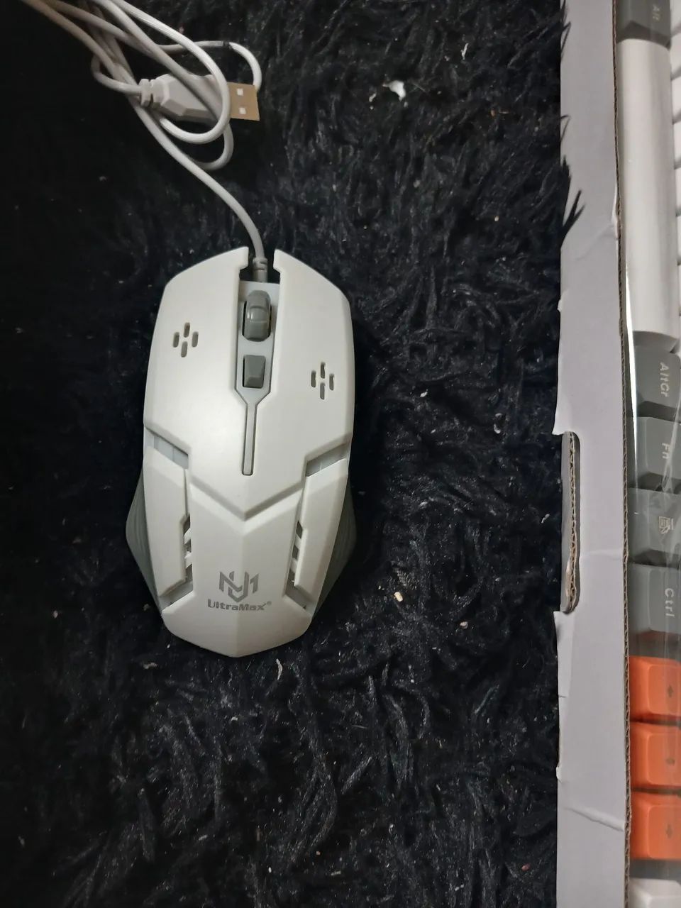 Teclado e mouse geme branco com Led  - Foto 2