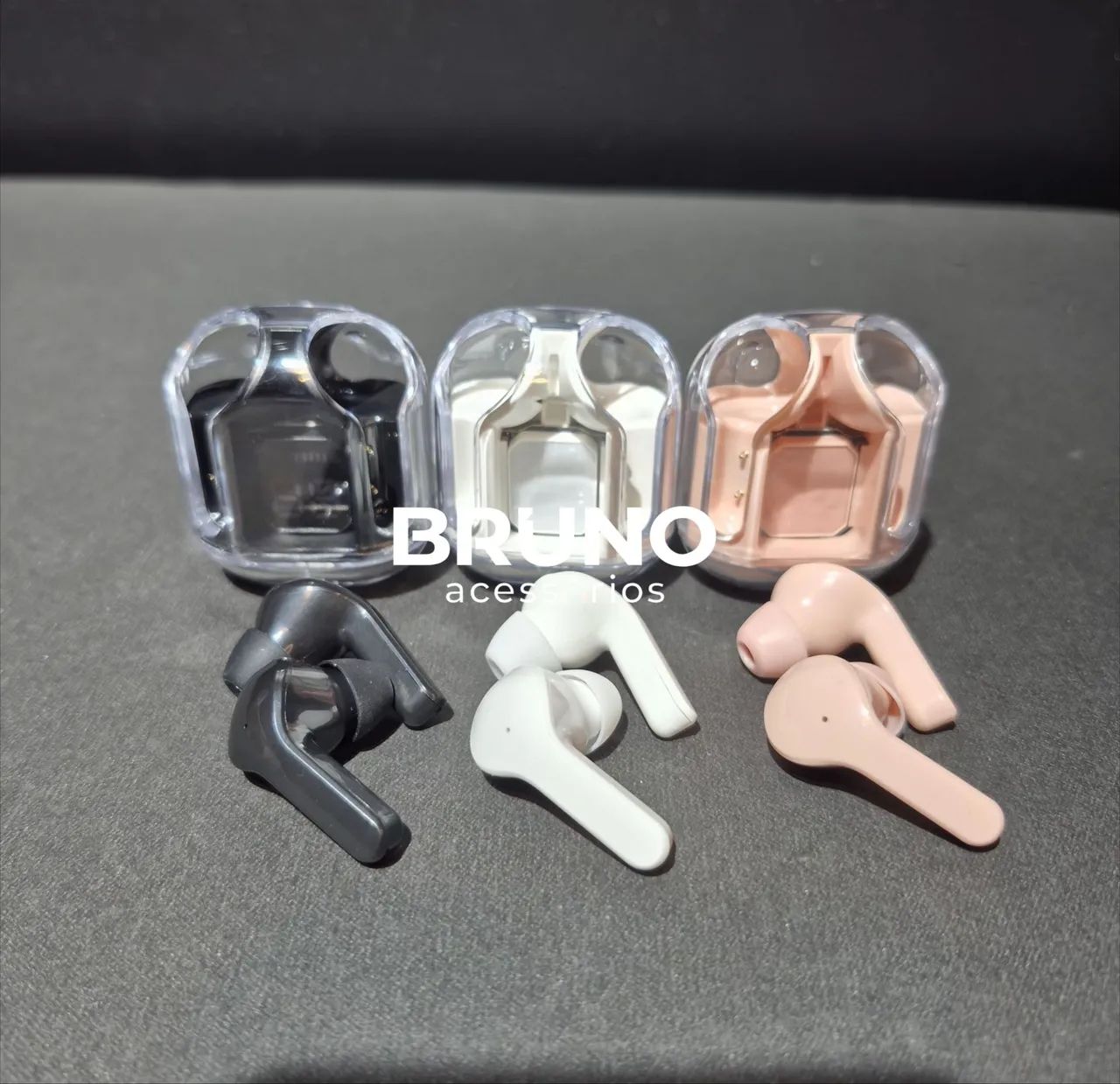 Fone de ouvido Bluetooth Colorido - Foto 2