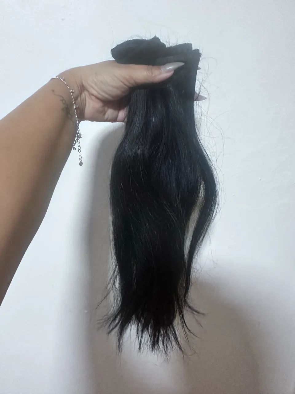 Cabelo vietnamita double 55 cm  - Foto 5