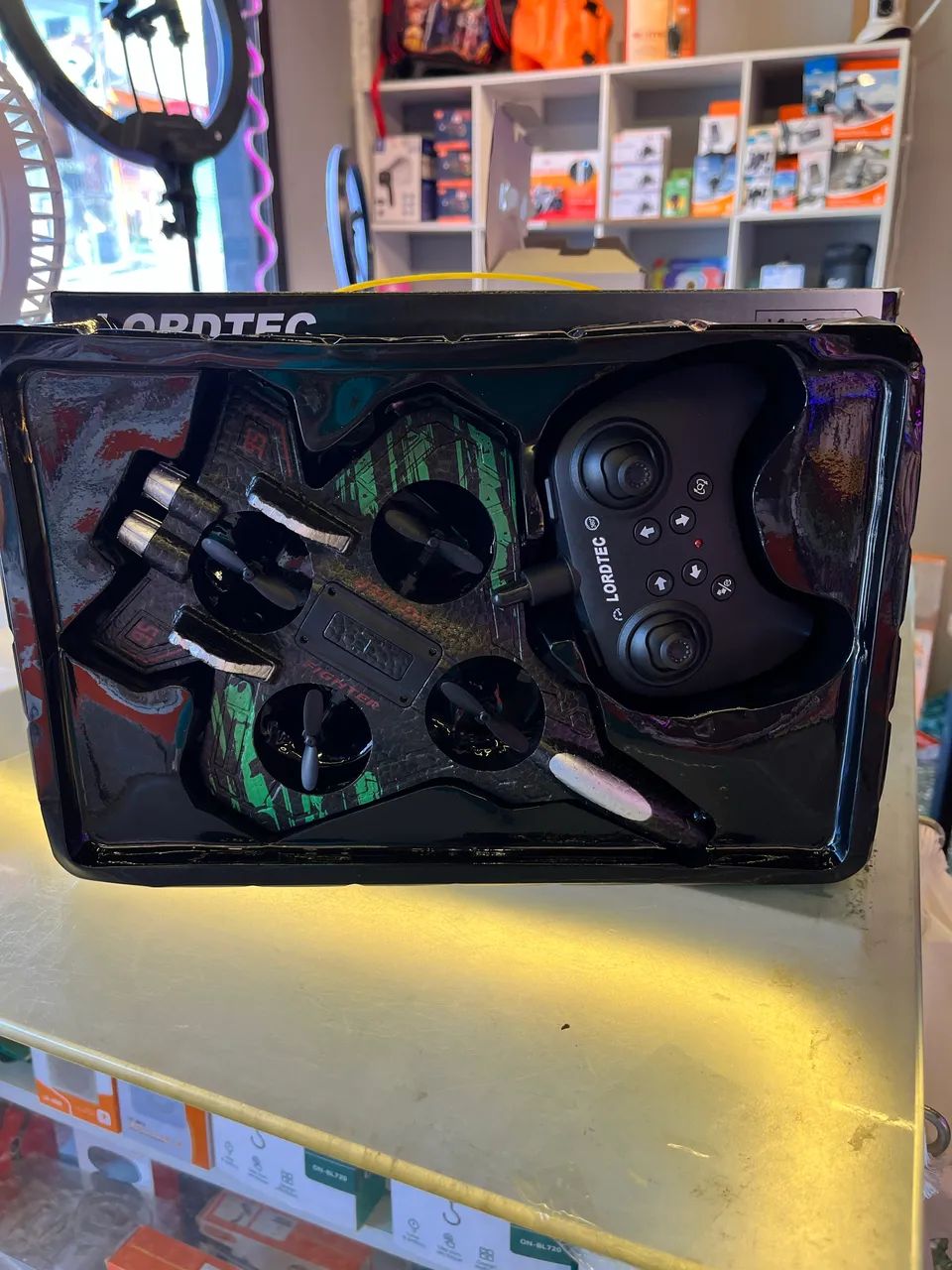 Drone Avião Fighter RC Lordtec 2.4G Recarregável - Foto 2
